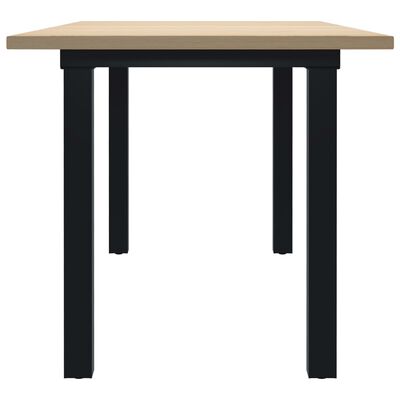 vidaXL Jedilna miza 160x80x76 cm borovina