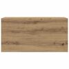 vidaXL Kopalniška stenska omarica artisan hrast 80x25x40 cm inž. les