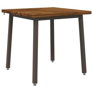 vidaXL Kvadratna jedilna miza 60 x 55 x 75 cm Masiven les akacije