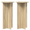 vidaXL Stojalo za rastline 2 kos Sonoma hrast 40 x 40 x 80 cm