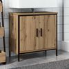 vidaXL Omarica za umivalnik artisan hrast 60x30x60 cm inž. les
