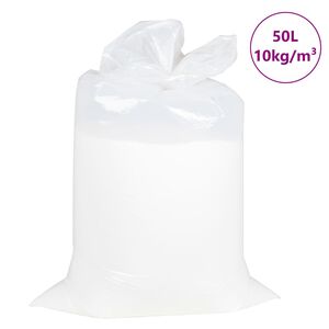 vidaXL Polnilo za sedežno vrečo EPS 50 L bela 10 kg/m&sup3;