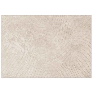 vidaXL Preproge za povr&scaron;ine PALMERAS Bež 120 x 170 cm Poliester