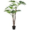 vidaXL Umotvorna Monstera rastlina Zelena 70 x 16 x 130 cm