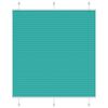 vidaXL Plisirana žaluzija Petrol Green 120x150 cm &Scaron;irina tkanine