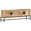 vidaXL TV omarica 140x30x50 cm trden mangov les