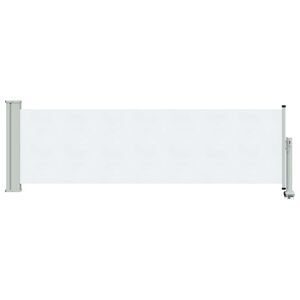 vidaXL Stranska senčila 80 x 300 cm 100% poliester, železo, jeklo