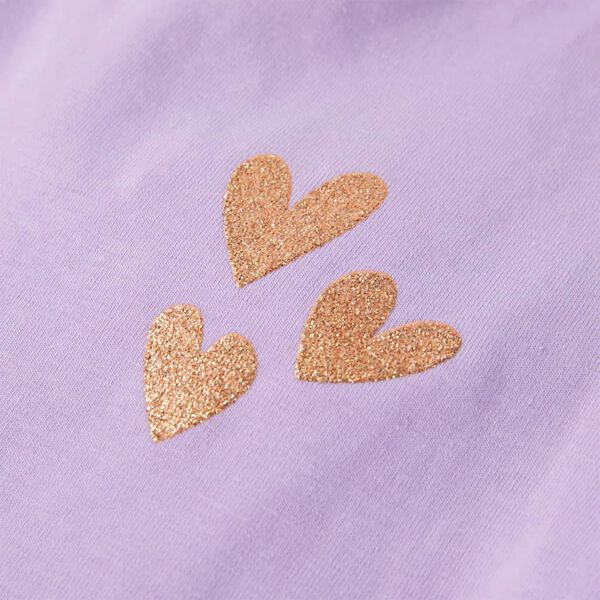 Otroška majica z naramnicami lila 92