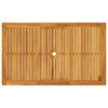 vidaXL Vrtna miza 150x90x74 cm trden akacijev les