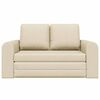 vidaXL Sofa postelja 60cm krema blago