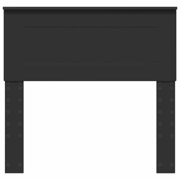 vidaXL Vzglavje Črna Orehovina 90 cm Konstruiran les