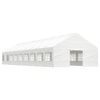 vidaXL Paviljon s streho bel 20,07x5,88x3,75 m polietilen