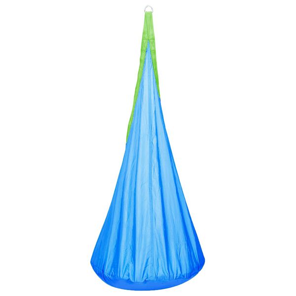 vidaXL Viseča mreža za otro&scaron;ko gugalnico modra 80 kg