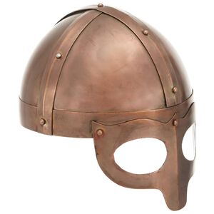 vidaXL Vikin&scaron;ka čelada starinska kopija LARP bakreno jeklo