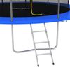vidaXL Trampolin komplet okrogel 488x90 cm 150 kg