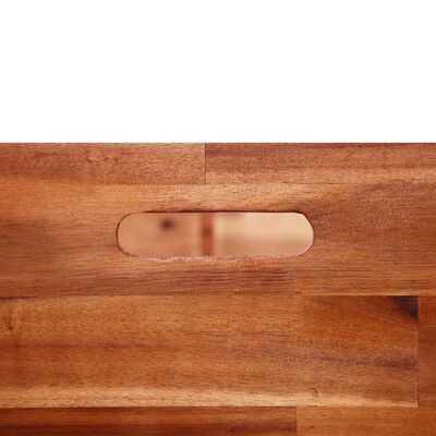 vidaXL Visoka greda iz akacijevega lesa 150x50x50 cm