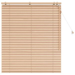 vidaXL Venecijanska žaluzija Videti kot hrast 105 x 130 cm 35 mm