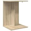 vidaXL Stranska miza Sonoma hrast 45 x 40 x 62,5 cm Inženirski les