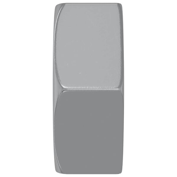 vidaXL &Scaron;esterokotna matica 2 pcs srebrna M6 Kovina