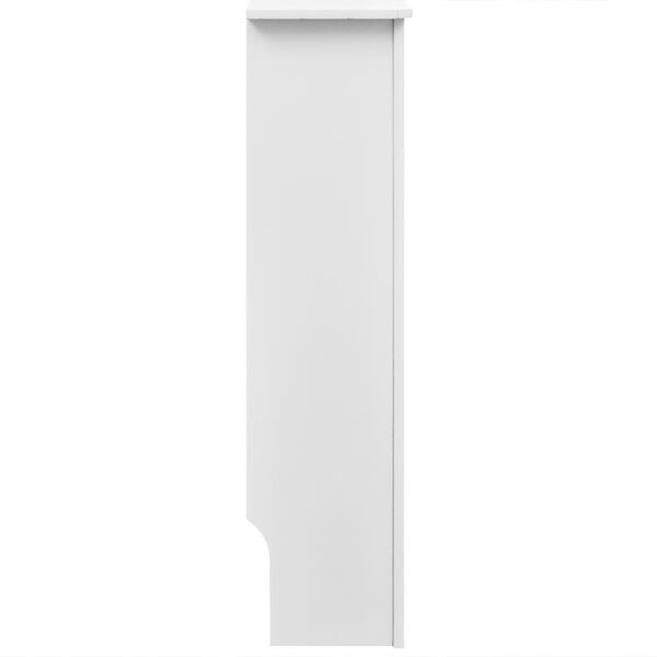 vidaXL Pokrovi za radiatorje 2 kosa MDF 172 cm beli