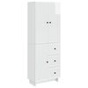 vidaXL Set omar 2 pcs 66 x 34,5 x 90 cm Inženirski les