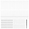 vidaXL Ograja s stebrom srebrna 1,6 x 50 m Jeklo