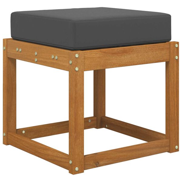 vidaXL Zunanja sedežna blazina Antracit 40 x 40 x 8 cm 100% poliester