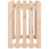 vidaXL Vrtna visoka greda z ograjico 100x50x70 cm trdna borovina