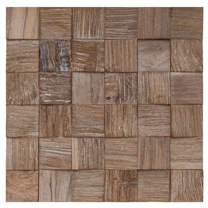 vidaXL Stenska plo&scaron;ča 11 kos Naravna 30 x 30 x 2 cm