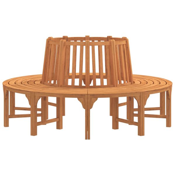 vidaXL Klop za okrog drevesa &Oslash;208 cm trden evkaliptusov les