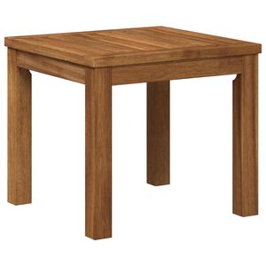 vidaXL Klubska miza Bela 40 x 40,5 x 36 cm Masiven les akacije