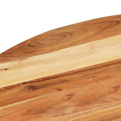 vidaXL Stranska mizica 68x68x56 cm trden akacijev les
