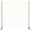 vidaXL Paravan bel 175x180 cm tkanina