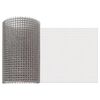 vidaXL Mrežna zaslona 20 x 1000 cm 3 Mesh Inox 201 Srebrna