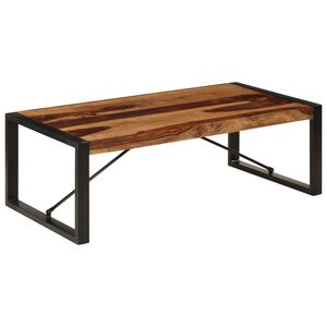 vidaXL Klubska mizica 120x60x40 cm trden palisander