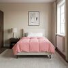 vidaXL Polna celoletna prevleka Roza 140 x 220 cm Mikrovlakna