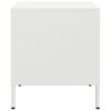 vidaXL Nočna omarica 2 kosa bela 35x39x43,5 cm jeklo