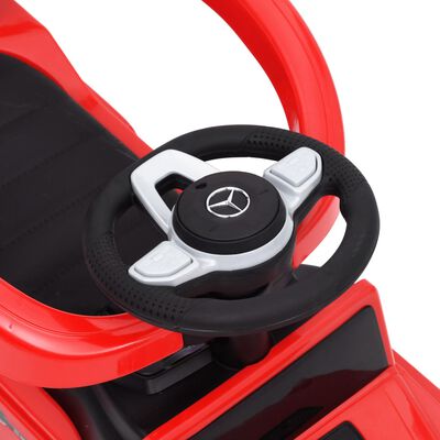 vidaXL Potisni avto poganjalec Mercedes-Benz G63 rdeč
