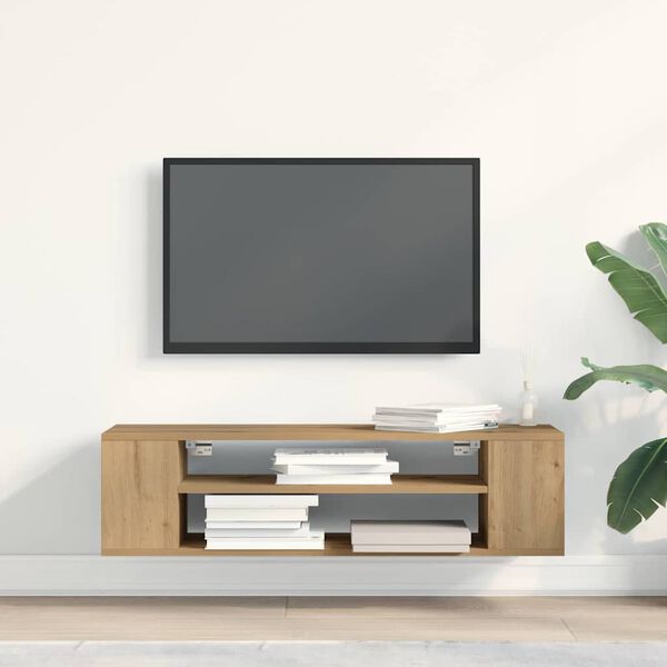 vidaXL TV omarica artisian oak 100 x 30 x 26,5 cm Konstruiran les