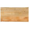 vidaXL Mizna plo&scaron;ča 110x60x2,5 cm naraven rob trden mangov les