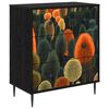 vidaXL Predalni &scaron;afka ZAANDAM Tisk v gozdu 66 x 36,5 x 76 cm