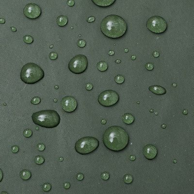 Vodoodporna 2-delna Dežna Obleka s Kapuco Zelene Barve L