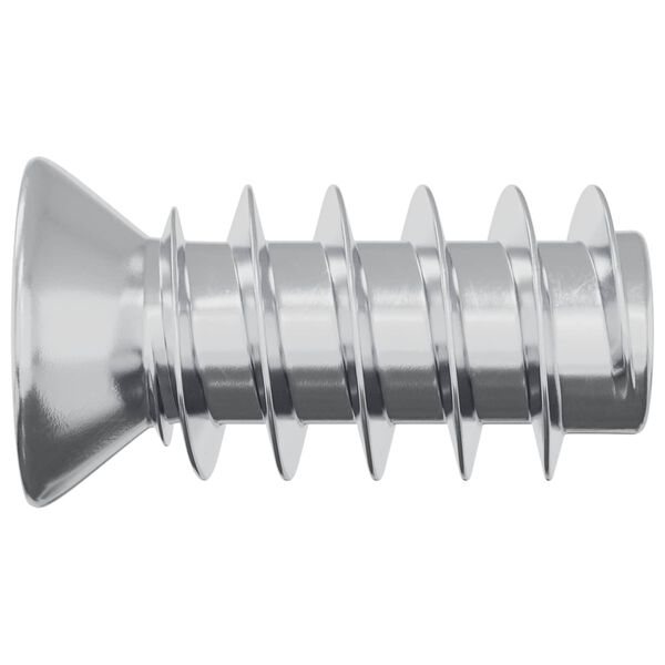 vidaXL Vijak 2 pcs srebrna M6 x 12 mm elezo