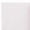 vidaXL Vrtna ograja Bela 150 x 500 cm PVC