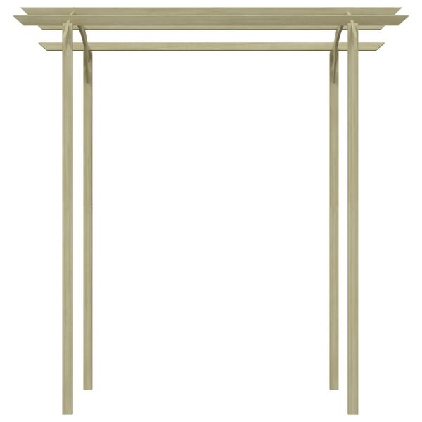 vidaXL Vrtna pergola impregnirana borovina 180x197x210 cm
