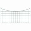 vidaXL Komplet ograje za ribnik 5 pcs Zelena 100 x 50 cm Jeklo