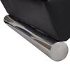 vidaXL Počivalnik črno umetno usnje