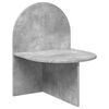 vidaXL Nočna omarica Betonsko siva 48 x 49 x 65 cm Konstruirano leseno