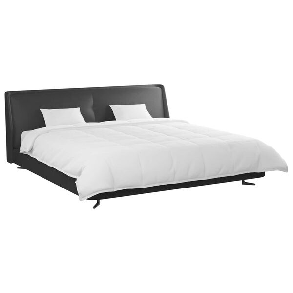 vidaXL Komplet odej z blazino 3 pcs Bela Perje