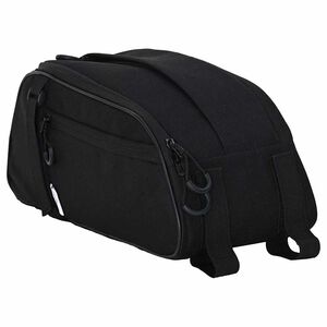 vidaXL Kolo torba Črna 38 x 16 x 16 cm Poliester